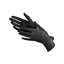 Green Direct Disposable Black Nitrile Gloves, Cleaning - Powder & Latex Free - 100 Count Per Box (X-Large)