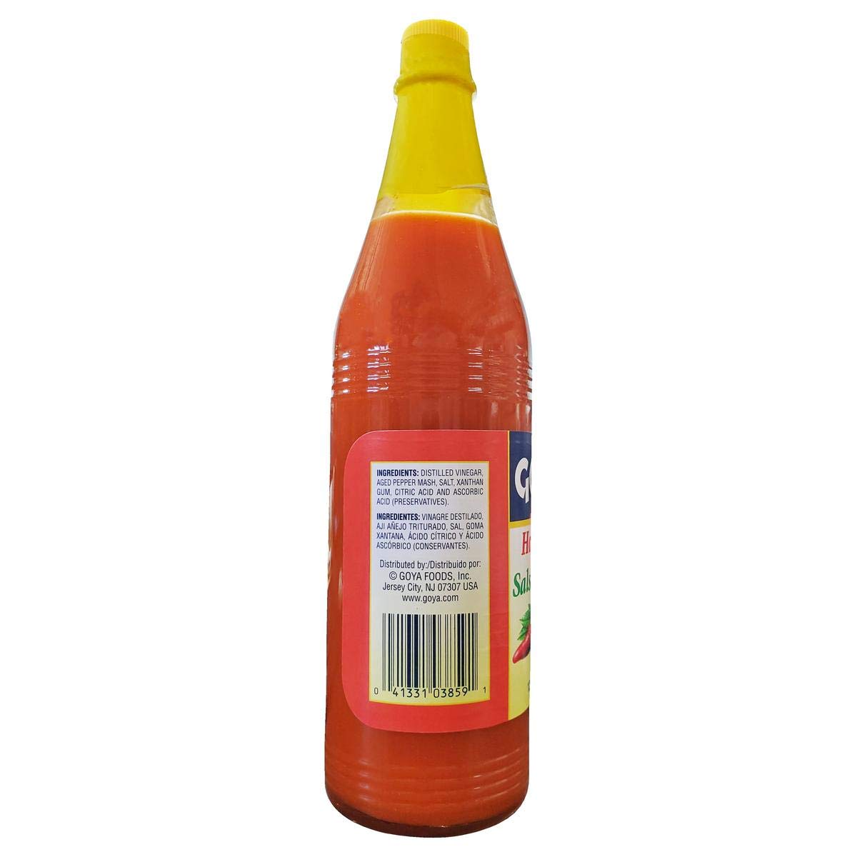 Goya Salsa Picante Regular Hot Sauce, Zesty, Nachos, Latin Cooking, 12 oz