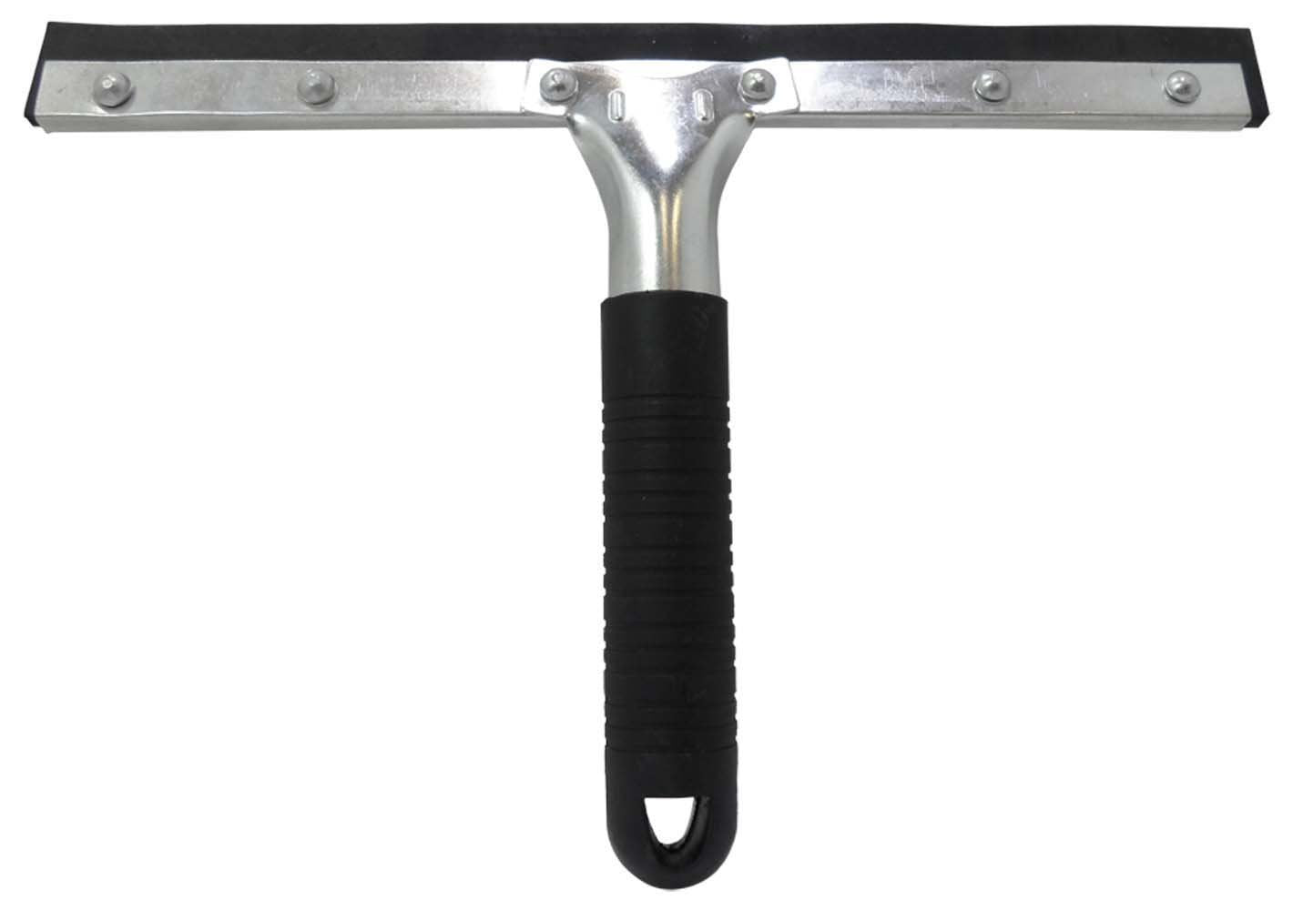 DAB Squeegee | 10" (25.4 cm) Wide Rubber Edge | 7" (17.8 cm) Ergonomic Handle | Streak-Free Window Cleaning Solution