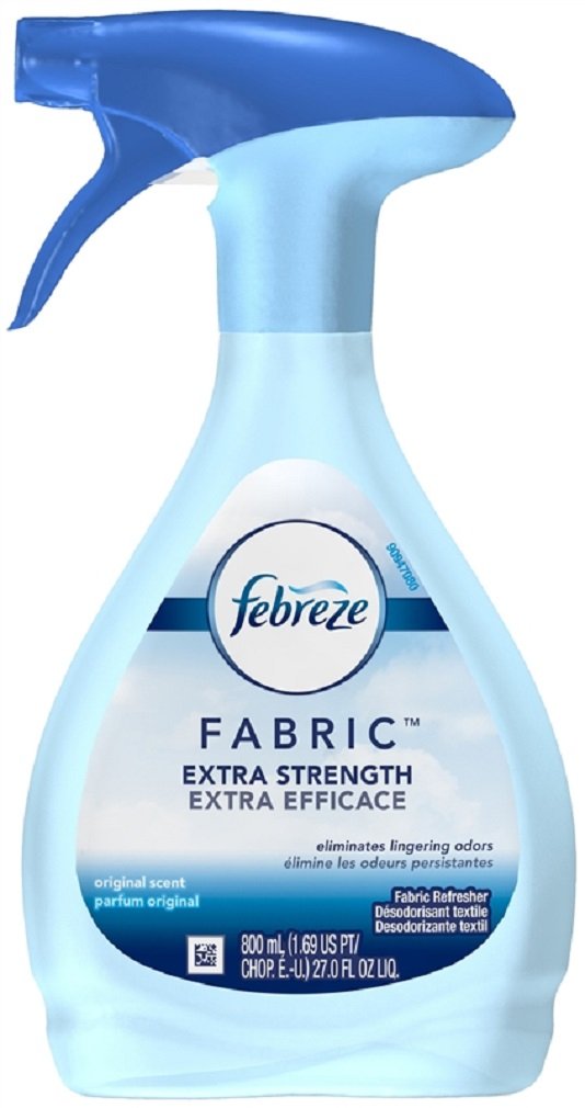 Febreze 97584 Extra Strength Fabric Refresher Trigger Spray Dispenser, Fresh Scent, 27 oz
