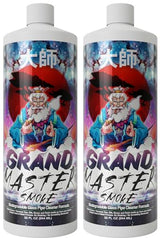 GRAND MASTER SMOKE 64oz / 2 Pack Soak & Wash Bundle Glass Pipe Cleaner - Cleanse, Deodorize, Restore - No Shaking/No Scrubbing