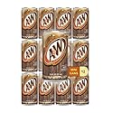 A&W Root Beer Mini Soda Cans, 7.5 oz Soft Drinks Bulk Snacks Pack, Small Refrigerator & Snack Pantry Drink 12 Count Beverage Bedroom & Kitchen