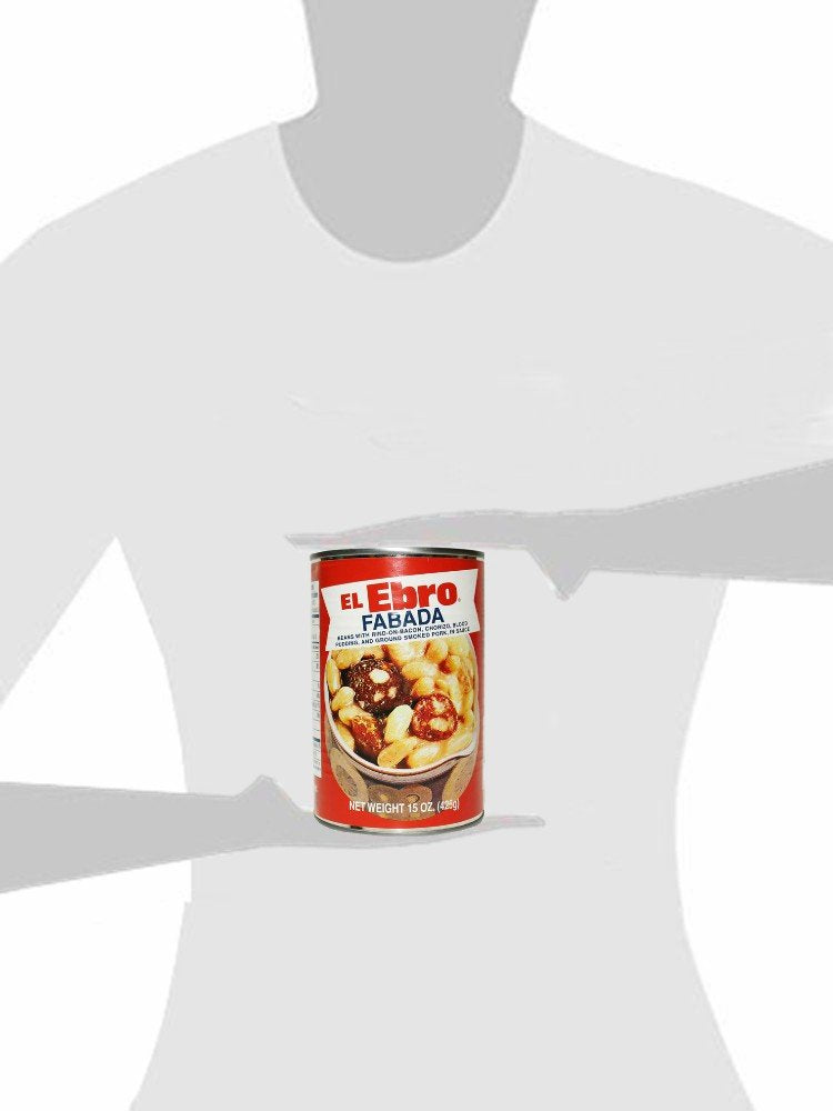 Ready to eat El Ebro delicious white bean Fabada. Ready To Eat 15 oz Serves 2