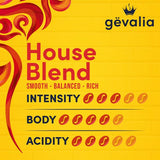Gevalia Dark Royal Roast Dark Roast K?Cup Coffee Pods, Bold & Intense Dark Roast Single Serve Coffee 10 Count (Pack of 1)