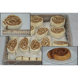 General Mills Pillsbury Plus Unbaked Classic Cinnamon Roll Dough, 6.5 Ounce -- 60 per case.