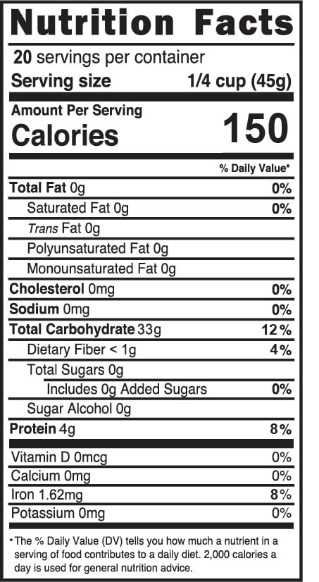 Heritage Gardens Organic Long Grain Brown Rice 80 oz (5 lb) - Whole Grain, Non-GMO, Gluten Free, Low-Arsenic, High Fiber - Himalayan Grown Everyday Brown Rice