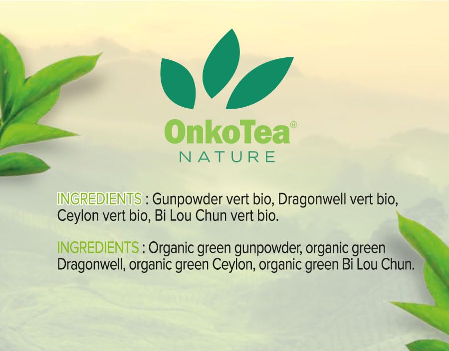 OnkoTea® - Nature, Wellness, Serenity and Radiance Flavors (Nature Pouch, 1 Count (Pack of 100))