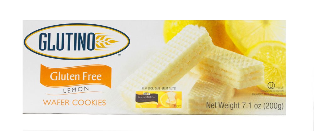 Glutino Cookie Wafer Lemon Wf Gf