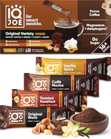 IQJOE Mushroom Coffee Packets - Variety Pack | 16 Stick Packs | Lion's Mane, Magnesium L-Threonate, Adaptogens | Instant Coffee for Jitter-Free Focus