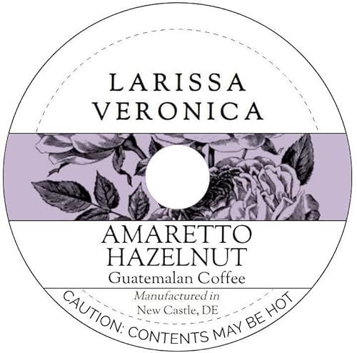 Amaretto Hazelnut Guatemalan Coffee (Single Serve K-Cup Pods) (Gourmet, Naturally Flavored, Whole Coffee Beans) (12 pods, ZIN: 571146) - 3 Pack