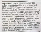 Go Bio Organic Sour Fruit Gummies, 50 GR