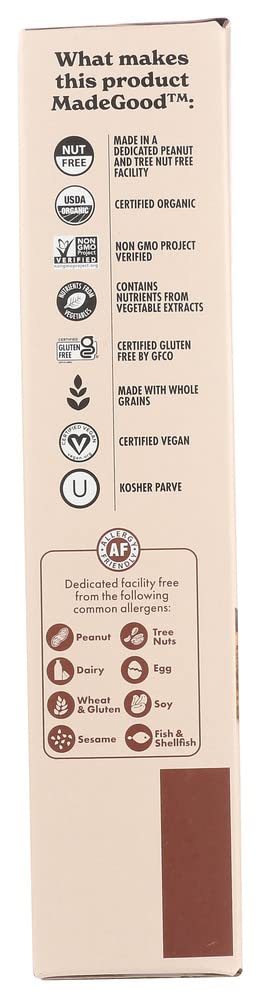 MadeGood Chocolate Chip Soft Baked Cookies, Organic Snacks, 0.85oz Each