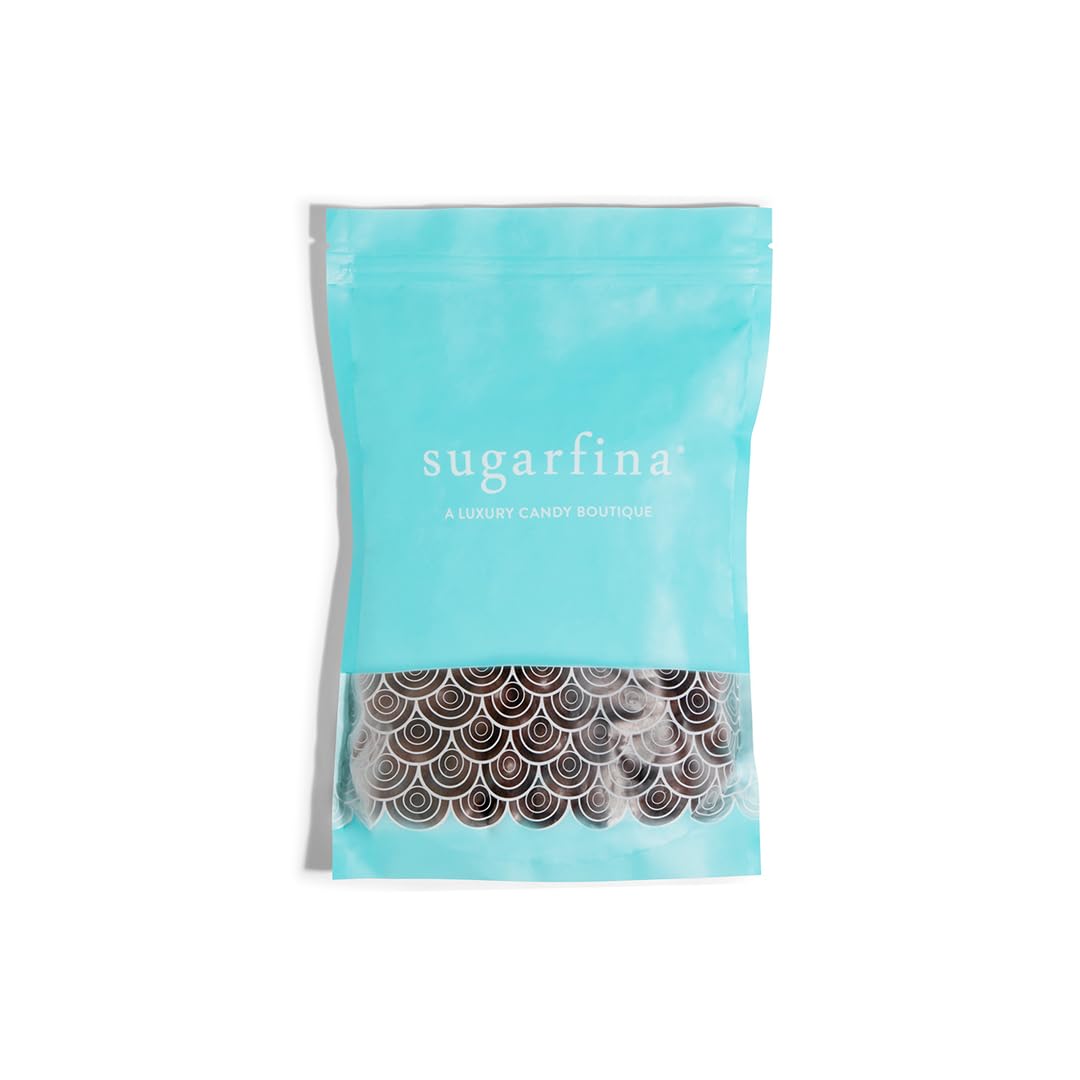 Sugarfina Dark Chocolate Sea Salt Caramels, Chocolate Bites, 1 lb Candy Bulk Bag