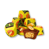 Crunchy Peanut Butter Cup Candy Miniatures Bulk Bag - 1 lb (Approx. 50 pieces)