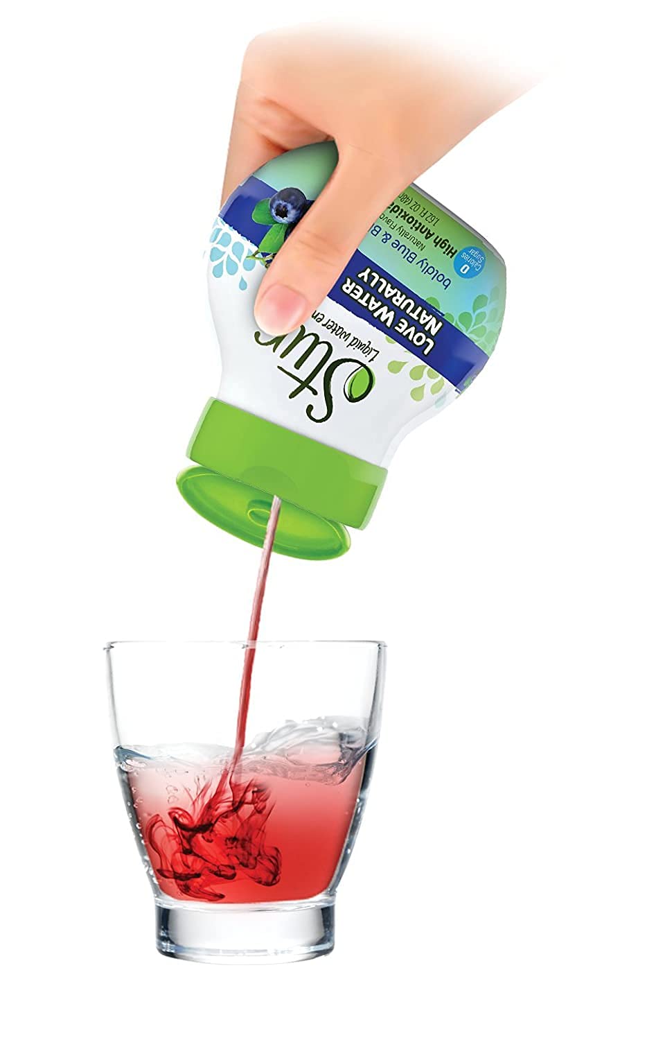 Stur Drinks - Blue & Blackberry Natural Water Enhancer Liquid Drink Mix Sugar Free Zero Calorie Vitamin C Stevia Make Your Own Fruit Infused Flavored