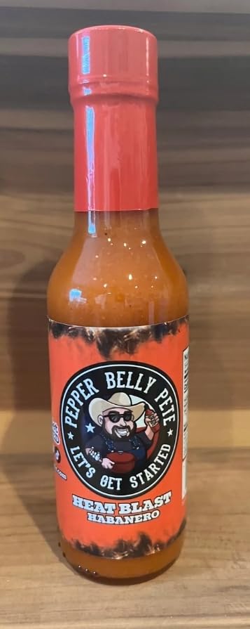 Pepper Belly Pete's Heat Blast Habanero 5oz