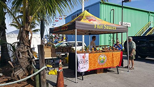 Tahiti Joe’s Polynesian Hot Sauce | Made with Aged Red Peppers Parmesan Cheese Clam Juice and other spices (5oz)