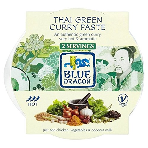 Blue Dragon Thai Green Curry Paste Pot 50g - Pack of 2