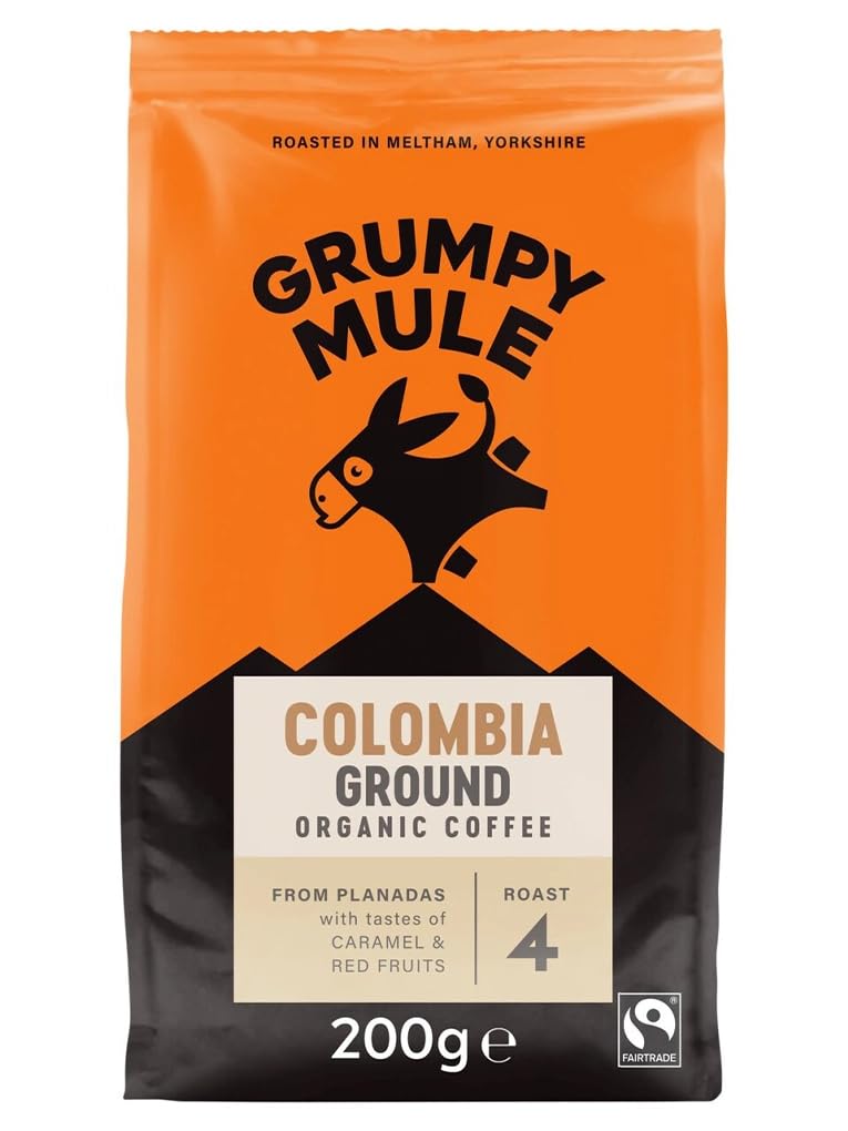 Grumpy Mule Organic Colombia Ground 227g