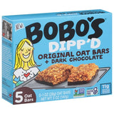 Bobo'S Oat Bars, Original Oat Bars + Dark Chocolate Dipp'D, 1 Ounce