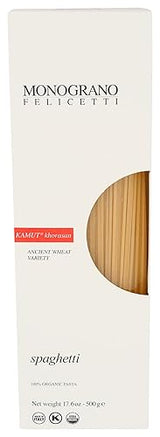 Monograno Felicetti, Pasta Spaghetti Kamut, 17.64 Ounce