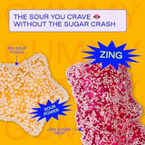 BEHAVE Low Sugar Gummy Candy (The Everything Sour Pack, 12 Pouches) | Keto, Diabetic Friendly, High Fiber, Gluten-Free & Non-GMO