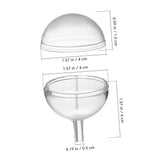 MAGICLULU 80 Pack Candy Bouquet Holders Acrylic Cups for Chocolates Candy Bouquets Easy Assembly Elegant Presentation