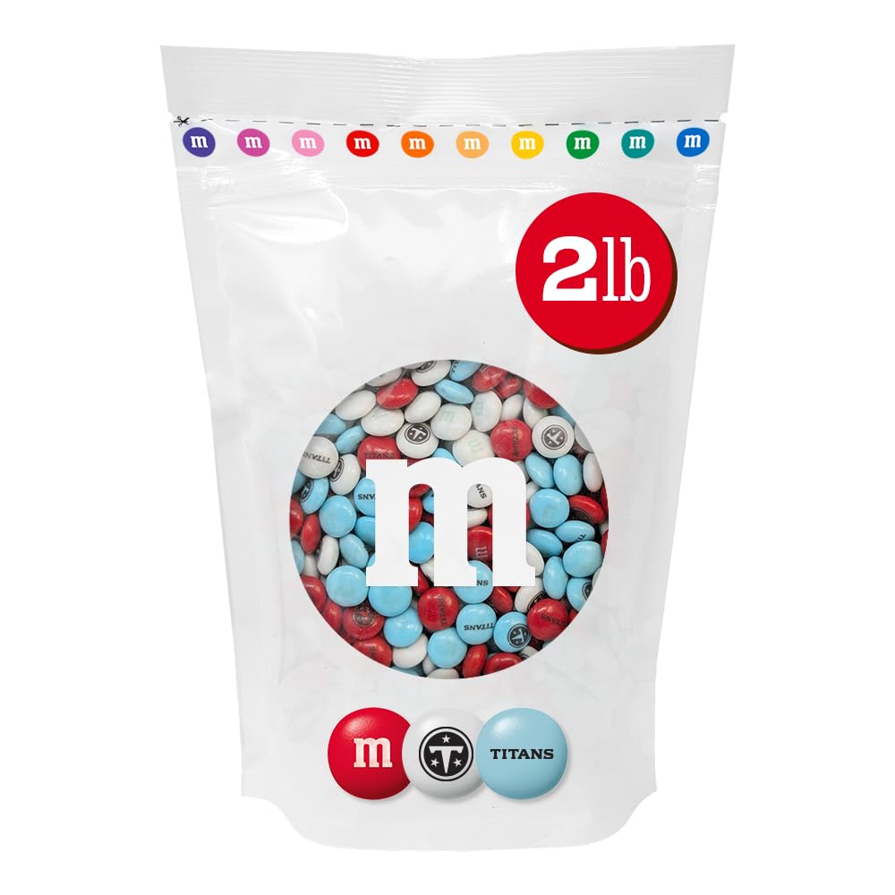 M&M'S NFL Tennessee Titans Milk Chocolate, 2 lb Bulk Bag
