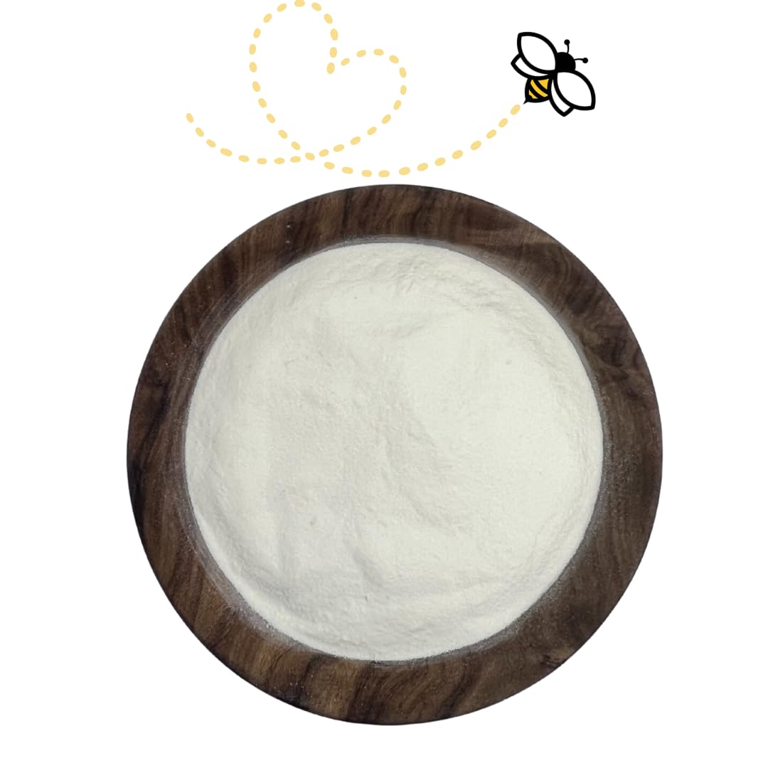 Raw Essentials White Cheddar Cheese Powder - Rich & Creamy Cheese Flavor - Perfect for Popcorn, Sauces, Mac & Cheese, Soups & Snacks - Fine Powder