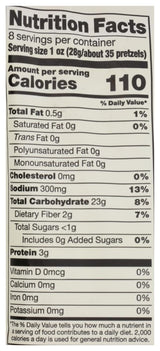 365 by Whole Foods Market Organic Mini Pretzel Sticks, 8 OZ