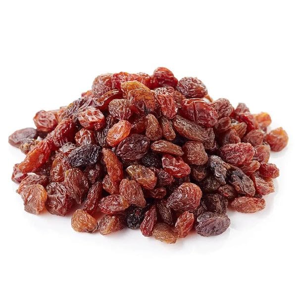 NY SPICE SHOP Dried Red Raisins - 8 Ounce Naturally Sweet Dried Fruit - Gourmet Savory Flavor - No Added Sugar - Premium Raisins - Fresh Fruits
