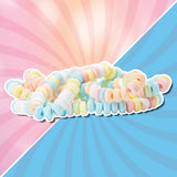 36 Candy Necklaces Individually Wrapped, Choker Style Nostalgic Pastel Candy Jewelry Perfect for Party Favors, Pinata Fillers and Goodie Bags, Packed