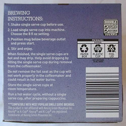 Aomlike Barissimo Medium Roast Flavored Coffee Pods, 2 Count, K-Cup Compatible, Decaffeinated, Kosher Certified