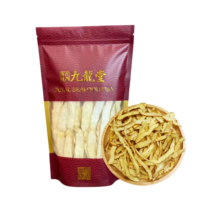 Royal Seafood USA Premium sulfur-free Yuzhu strip Polygonatum Odoratum Yuzhu ??? ????????? ?? ?? ?? 8oz
