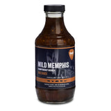 Memphis Marinades Championship Award Winner Mild Memphis BBQ Sauce, 16oz, Premium Sauce for Pork, Chicken & Beef, Non-GMO, Gluten Free