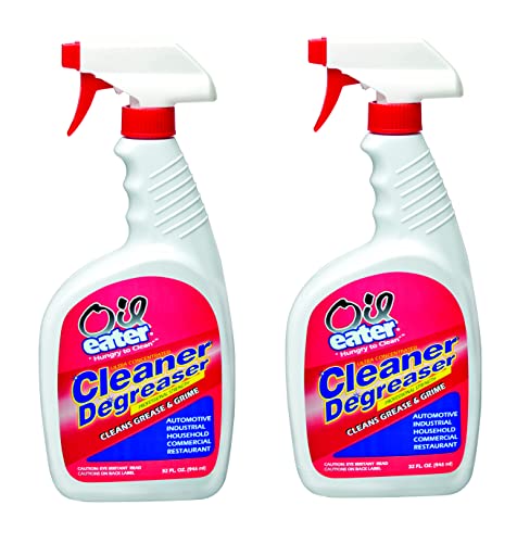 Oil Eater Original 32 oz All-Purpose Cleaner and Degreaser - Dissolve Grease & Oil Stains - Automotive, Kitchen and Outdoor - Pack of 2