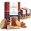 Jans Tradition Cookie Thins, Cinnamon Flavor Baked Crackers, 4.2 oz (Pack of 6)