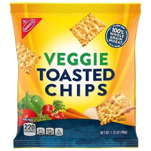 Wheat Thins Veggie Toasted Chip - 1.75 oz. bag, 60 per case