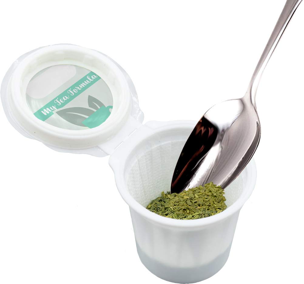 iFillTea 24 Pack - fillable single-serve coffee pods for use in Keurig brewers. Fill your own fresh tea in these airtight pods for a great tasting