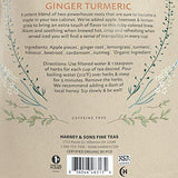 Harney & Sons Organic Ginger Turmeric | 8oz Bag of Loose Ginger and Turmeric