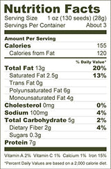 Stony Brook Butternut Pepitas, 3 ounce bags (pack of 6)
