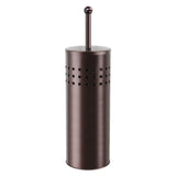 Blue Donuts Toilet Plunger with Holder for Bathroom, Multi Drain Suitable Also for Bathtubs, Quick Dry, Bronze