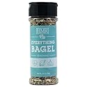 Everything Bagel Spice Blend by HMR, Seasoning Mix with Sesame & Poppy Seeds, Dried Garlic & Onion, Sea Salt, 2.8 oz Shaker Bottle