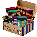 Popped Snack Variety Pack - 30 Count Snack Box with Air-Popped and Crunchy Chip Alternatives - Individually Wrapped Bags Assembled by Bussin Boxes