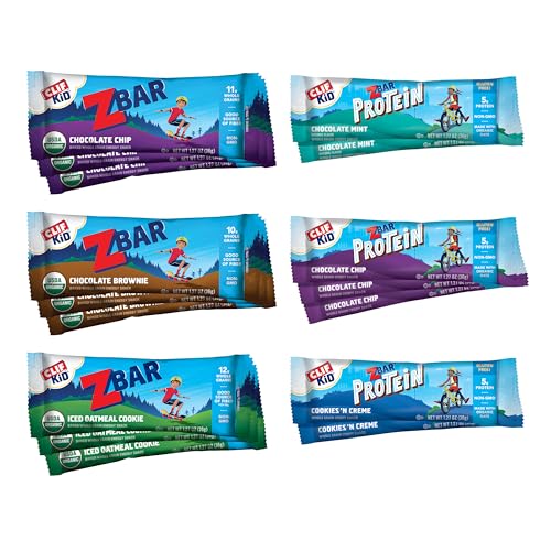 Zbar and Zbar Protein - Variety Pack - Snack Bars - Made with Organic Oats - Non-GMO - Soft Baked Granola Bars and Crispy Protein Bars (16 Pack)