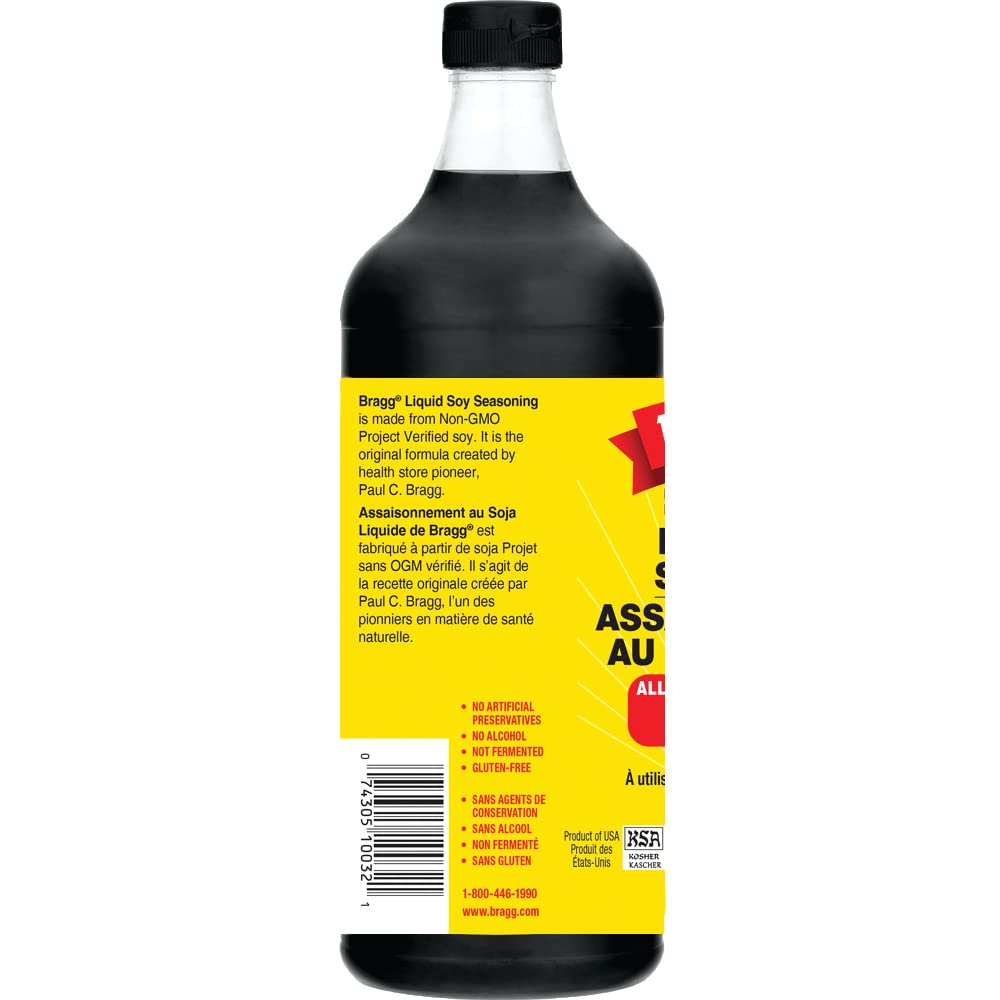 BRAGG LIVE FOODS Liquid Soy Aminos, 32 OZ