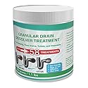 Septifix Granular Drain Dissolver Treatment Especially Created For Septic Tank Owners - 100% Natural Live Bacteria Powder - Drain Hair Clog Remover +