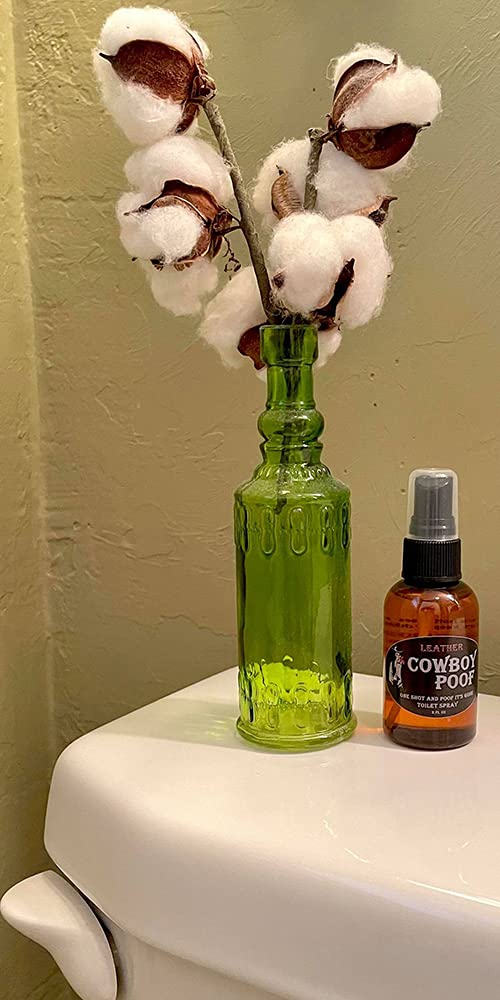 Cowboy Poof Leather Scented Toilet Spray