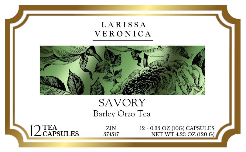 Savory Barley Orzo Tea (Single Serve K-Cup Pods) (12 pods, ZIN: 574517) - 3 Pack