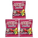 Haribo Berries Gummi Candy | Perfect For Movie Theaters or Parties | Includes Free Candy Retailer Sticker (3 Pack - 5oz)